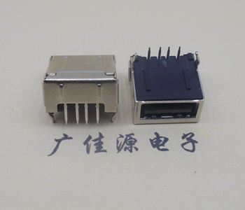 usb A型包胶母座