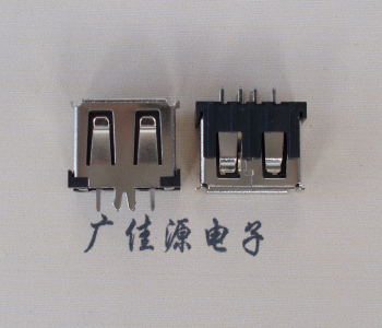 德州USBAF短体 2.0C款苹果款 立式接口 快充连接器接头