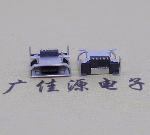 德州Micro USB 5S B Type -垫高0.9前贴后插