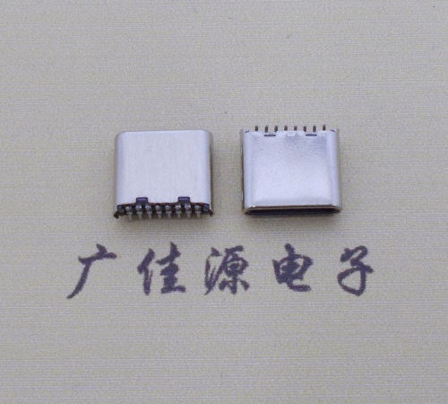 德州立贴type-c16p公头侧边铆合长7.2mm