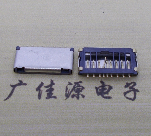 德州 TF短体卡座 卡槽1.5侧PIN针micro检测卡座厂家直销